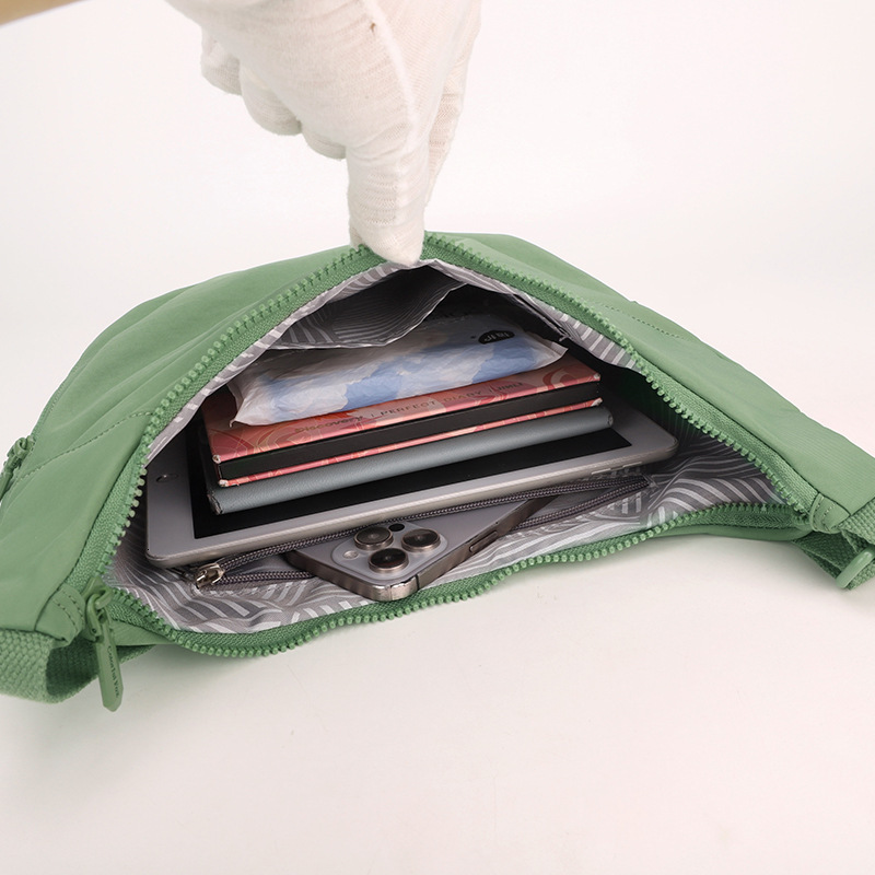 Colorful Fox Crossbody for Women Nylon New Large Capacity Shoulder Lightweight Travel Water-Resistant Dumpling Bag ddmymoon