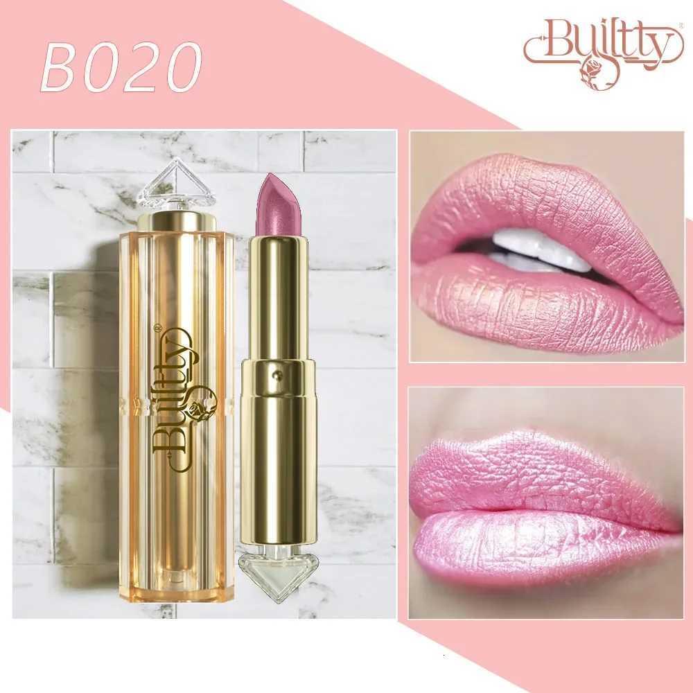 12 Colors Korea Matte Glitter Lipstick Pink Nude Matte Glitter Waterproof Kissproof Glitter Lipstick Orange Dropshipping G250729