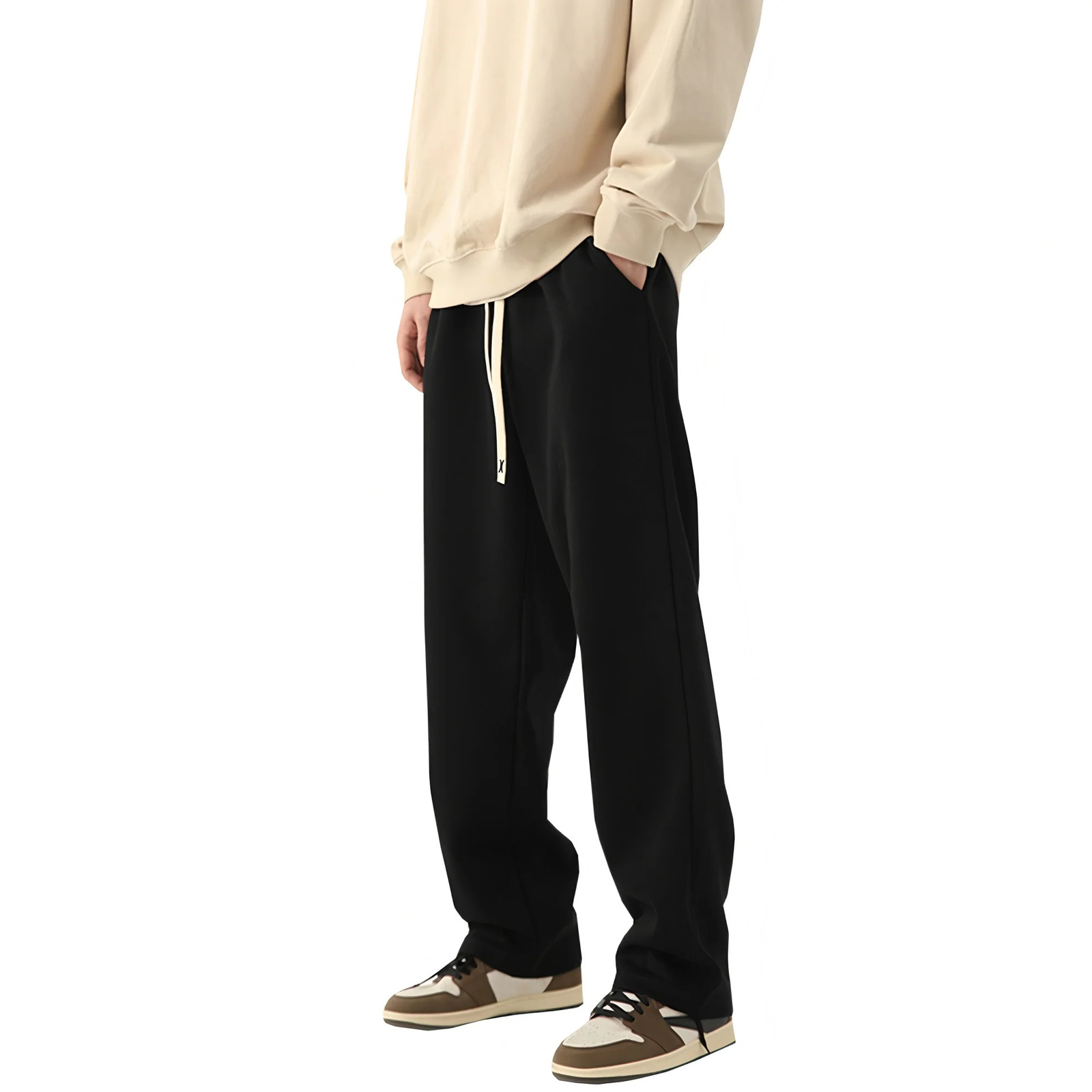 Mens Jogging Pants Baggy Neutral Breathable Outdoor Fashion n Sweatpants 250729