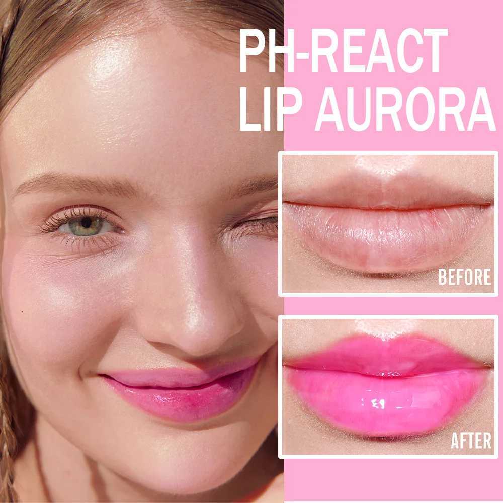 Pink Warm Change Lip Gloss Sexy Full Color Crystal Liquid Waterproof Moisturizing Lip Makeup G250728