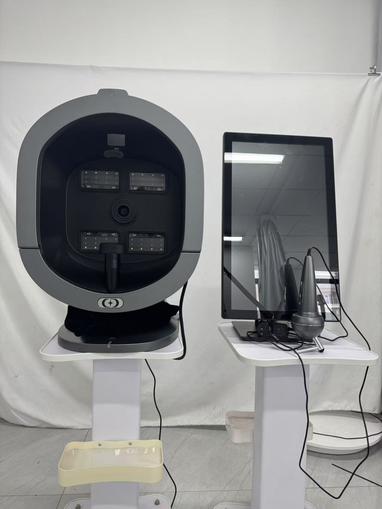 Professional 3D Facial S5 Camera Scanner UV Skin and Hair Analysis Measuring Machine Digital Facial Scanner Skin Analyzer