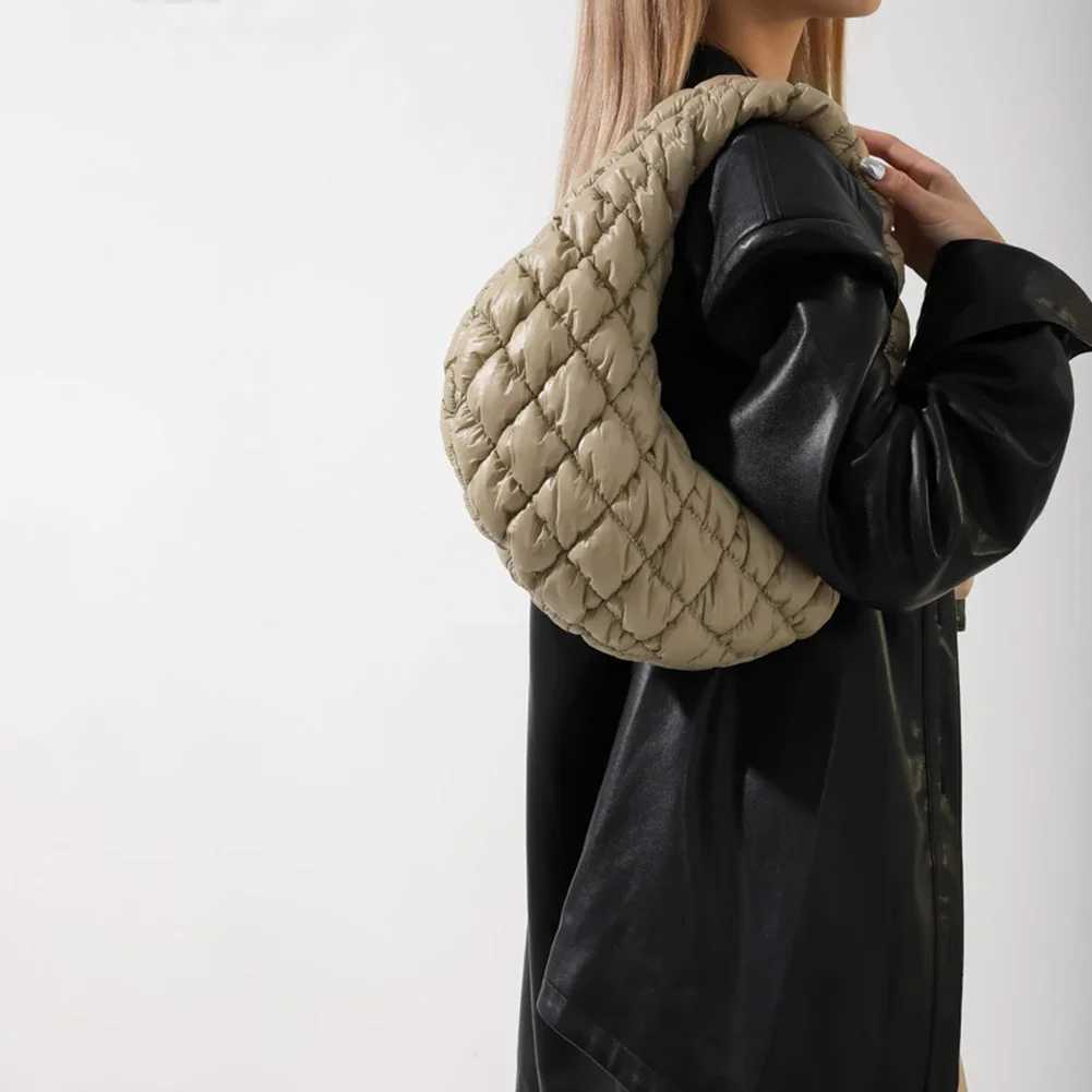5 Quilted Shoulder Bags for Women Handbag Mini Cloud Pleated Bags Puffer Dumpling Bag Girl Luxury Tote Bags Top Handle Bag Y250730