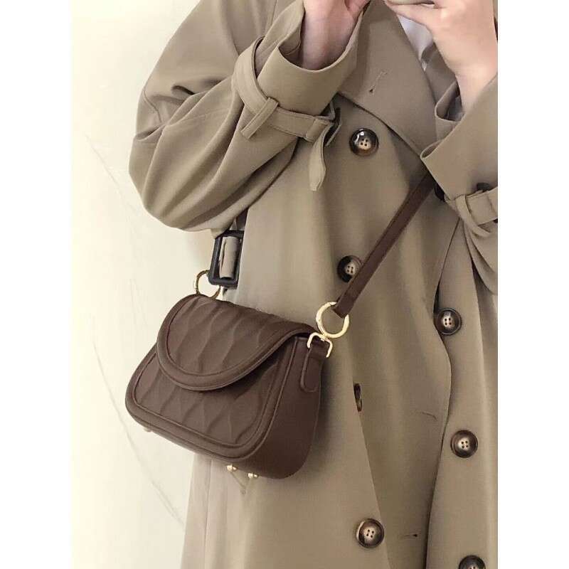 French Niche Design Sense Underarm 2024 New Trendy Texture Autumn Winter Versatile Single Shoulder Crossbody Bag