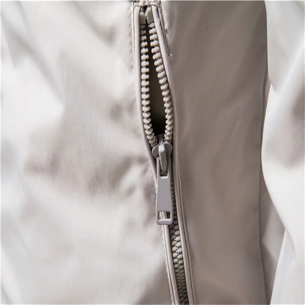 AIOPESON Solid Color Baseball Jacket Men Casual Stand Collar Bomber Mens Jackets Autumn High Quality Slim Fit for 250730
