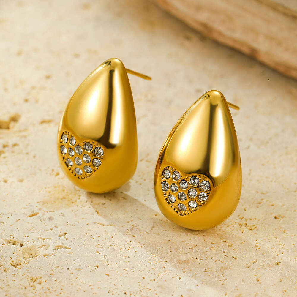 Hot Selling Fashionable High-end 2025 Summer New Stainless Steel Earrings