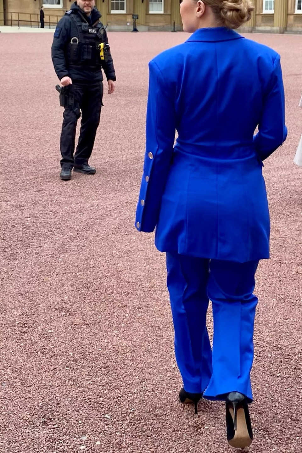 Royal Blue Women Pants Suits Slim Fit Long Jacket Ladies Prom Birthday Party Formal Wear Outfit Flared Trousers 2 Pieces Customized