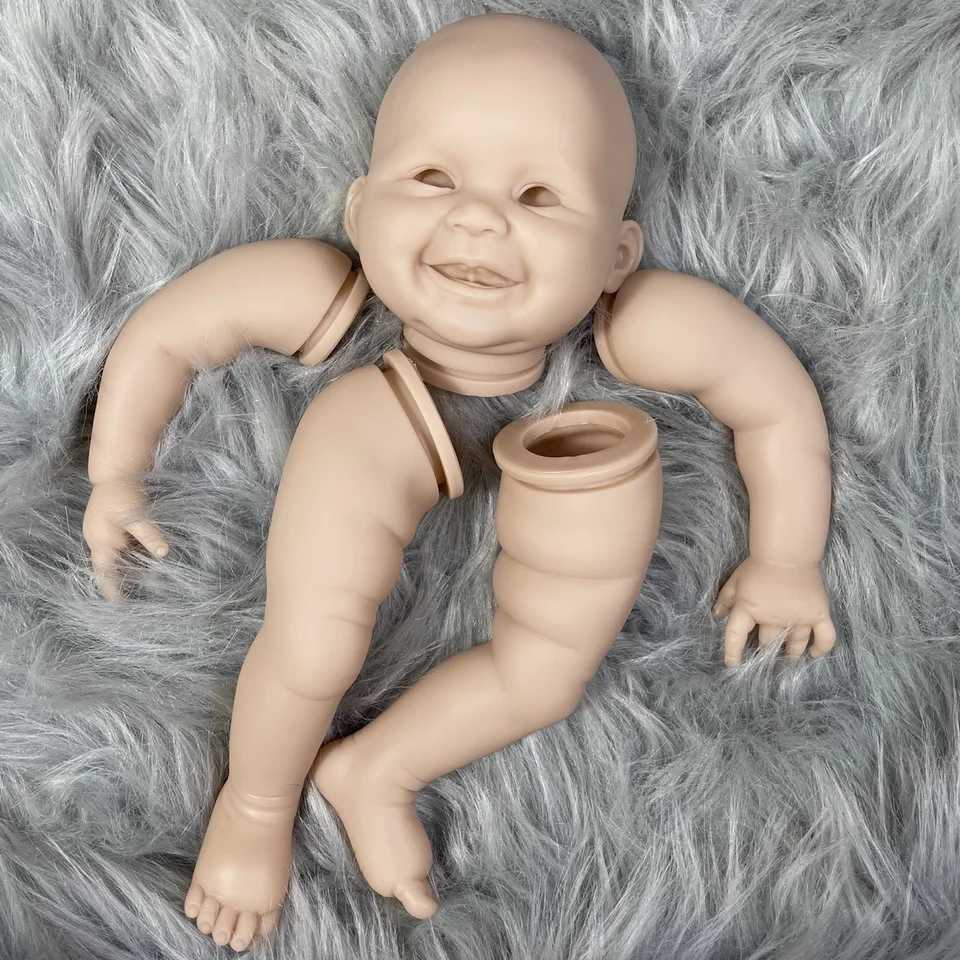 23 Inches Reborn Baby Doll Kit Juliana Vinyl Molds Blank Unpainted Unassembled Doll Kit Handmade DIY Toy For Girls Gift XJ250730