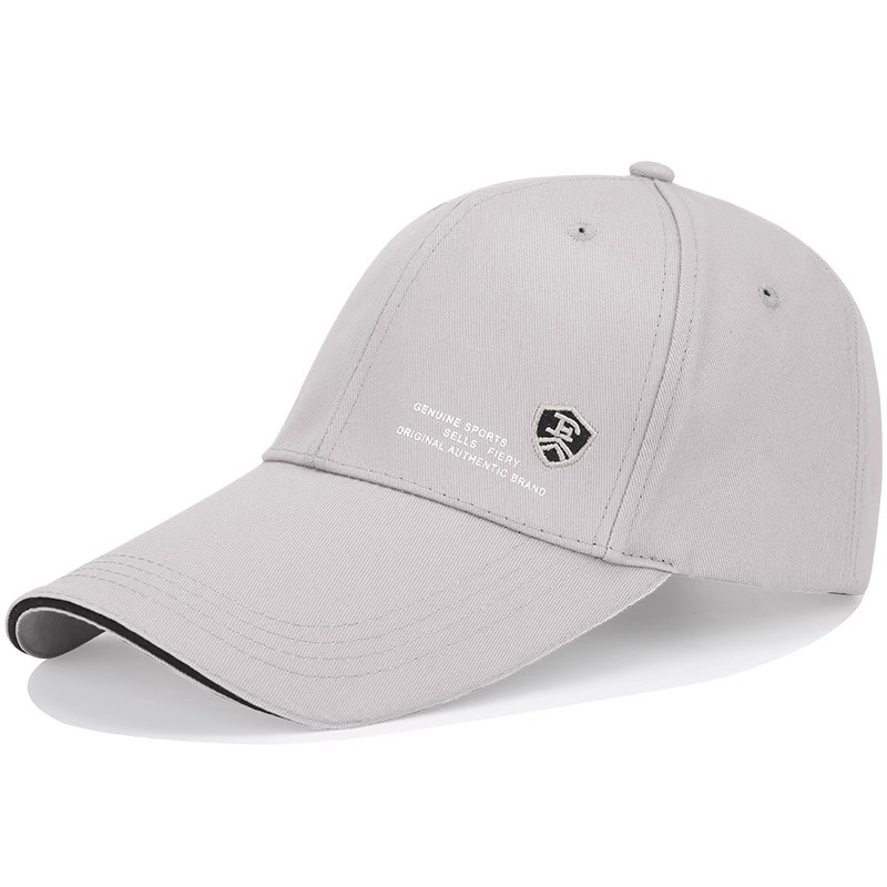 Cap F Logo Baseball Cap - Adjustable Embroidered Sports Hat, 100% Cotton Snapback for Men Women, Outdoor Streetwear & Daily Use (Multiple Colors)