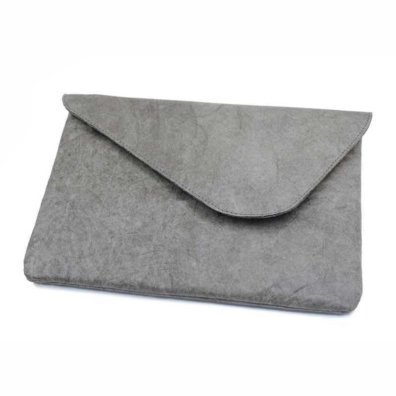 13-Inch Sleek and Lightweight Paper-Fabric Laptop Sleeve with Enhanced Shock Absorption for Book Bag y250730