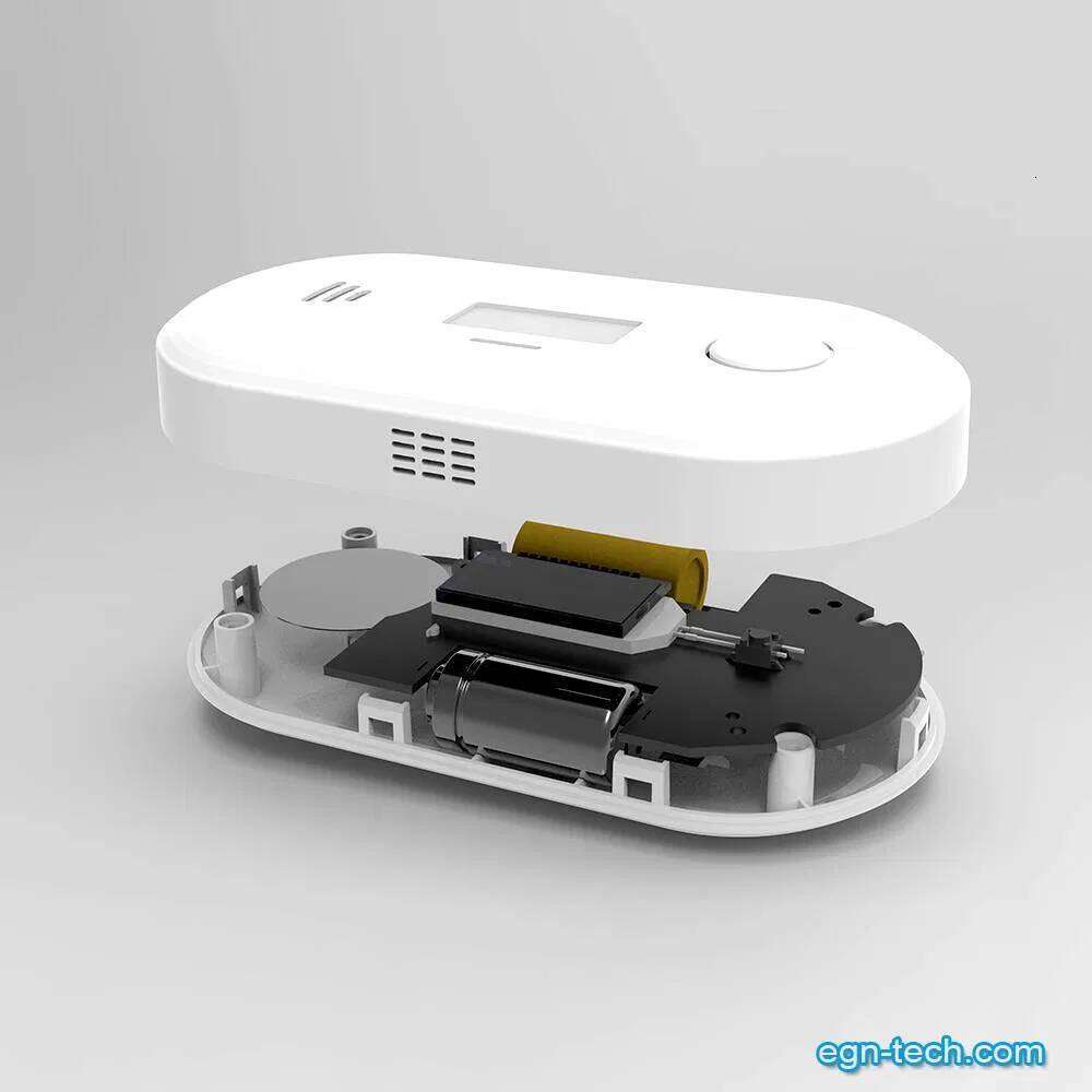 Wi-Fi Carbon Monoxide Alarm High-Precision Carbon Monoxide Detector Alarm with LCD and Interconnected Safety Interconnect VC22WR