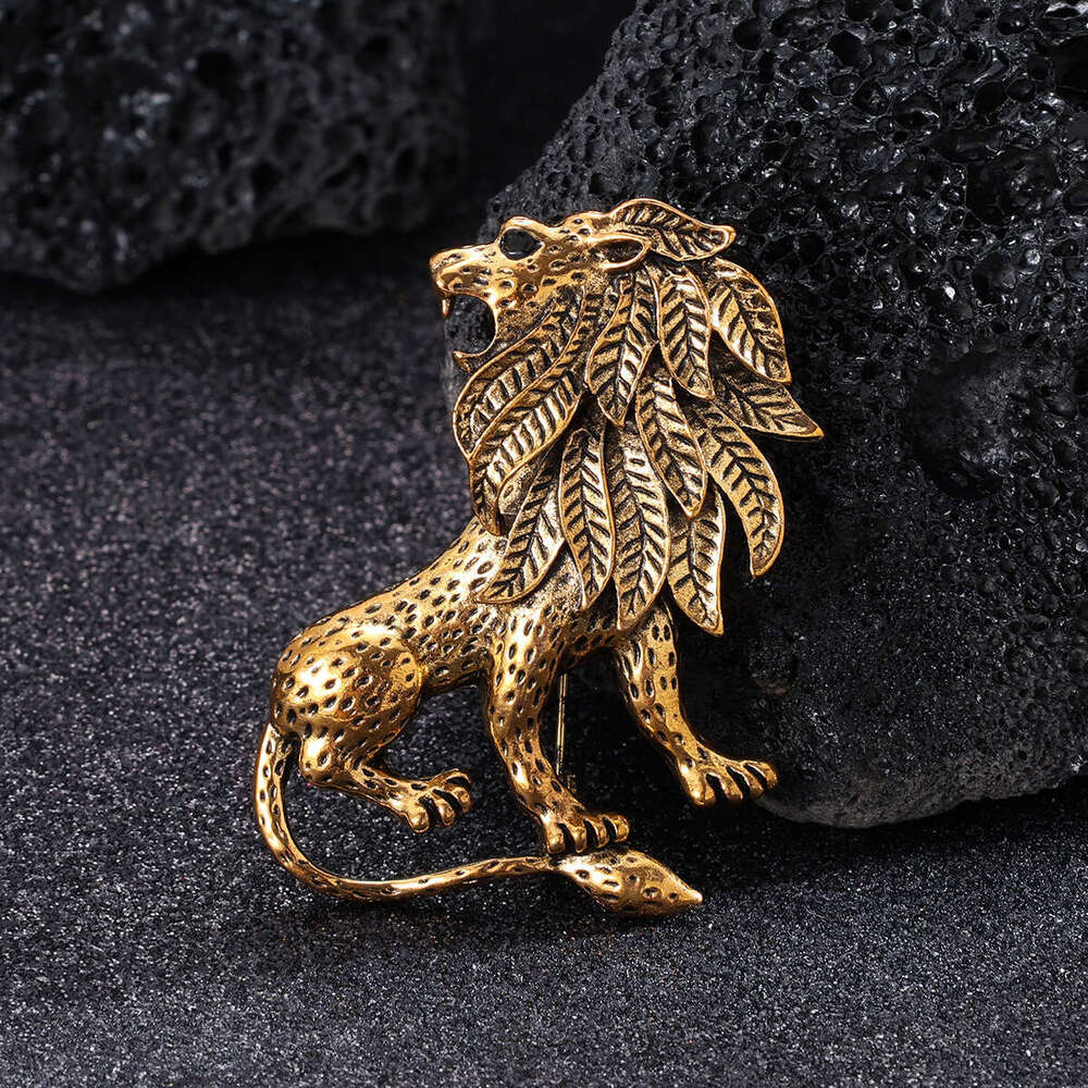 Hot Selling Dia-Studded Multi-Color High-End Creative Animal Personality Design Sense Clothing Accessories Brooch