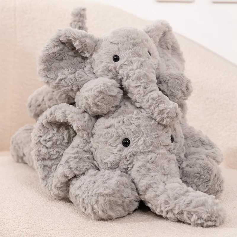 Cartoon Fluffy Elephant Stuffed Animals Plush Toy Kawaii Soft Hugging Plushies Pillows for Baby Kids Girls Birthday Gift Xmas X250730