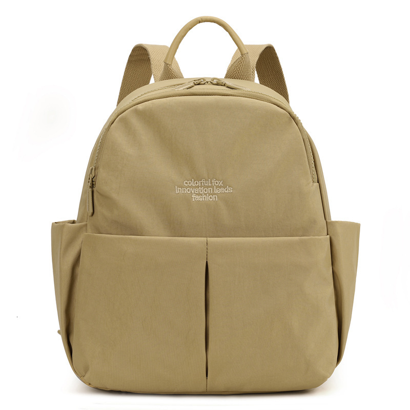 Colorful Fox Lightweight Women Large Capacity Casual fashion Travel School Bag Outdoor Oxford Cloth Backpack ddmymoon