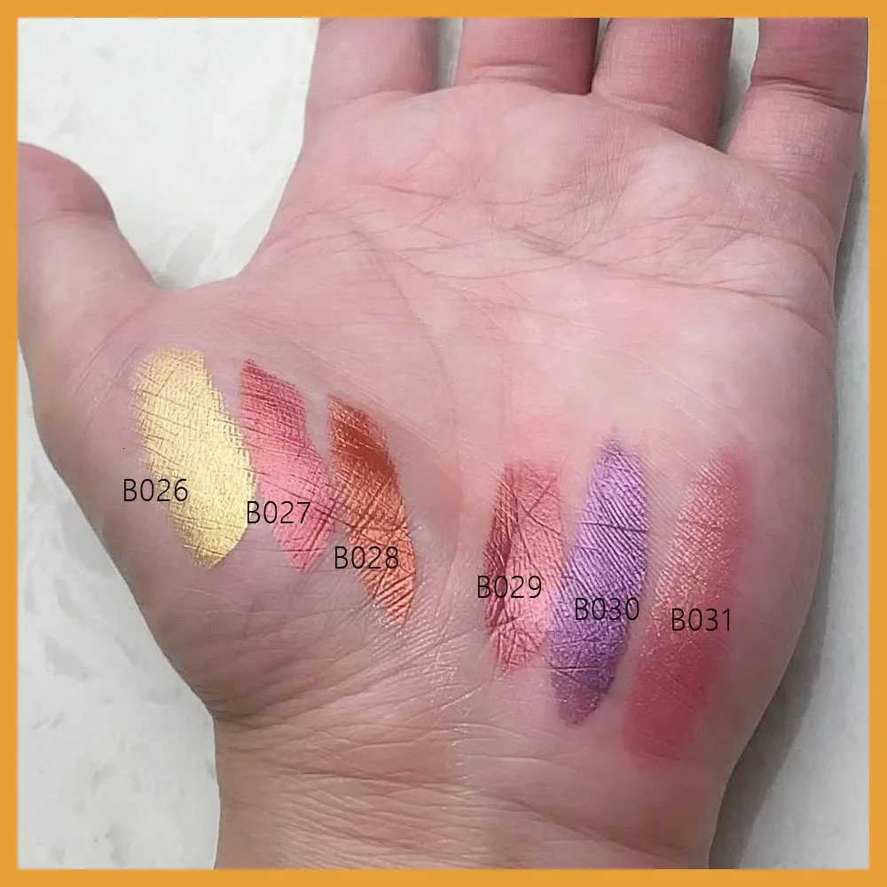 12 Colors Korea Matte Glitter Lipstick Pink Nude Matte Glitter Waterproof Kissproof Glitter Lipstick Orange Dropshipping G250729