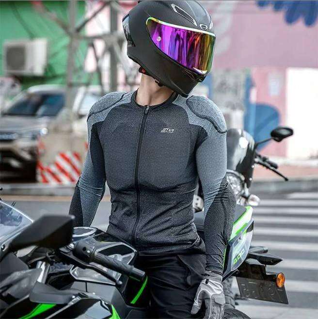 Apparel Motorcycle Jacket Moto Full Body Soft Armor Racer Riding Protective Top Breathable Motocross Back Shoulder Protector Gear x0803 free shipping