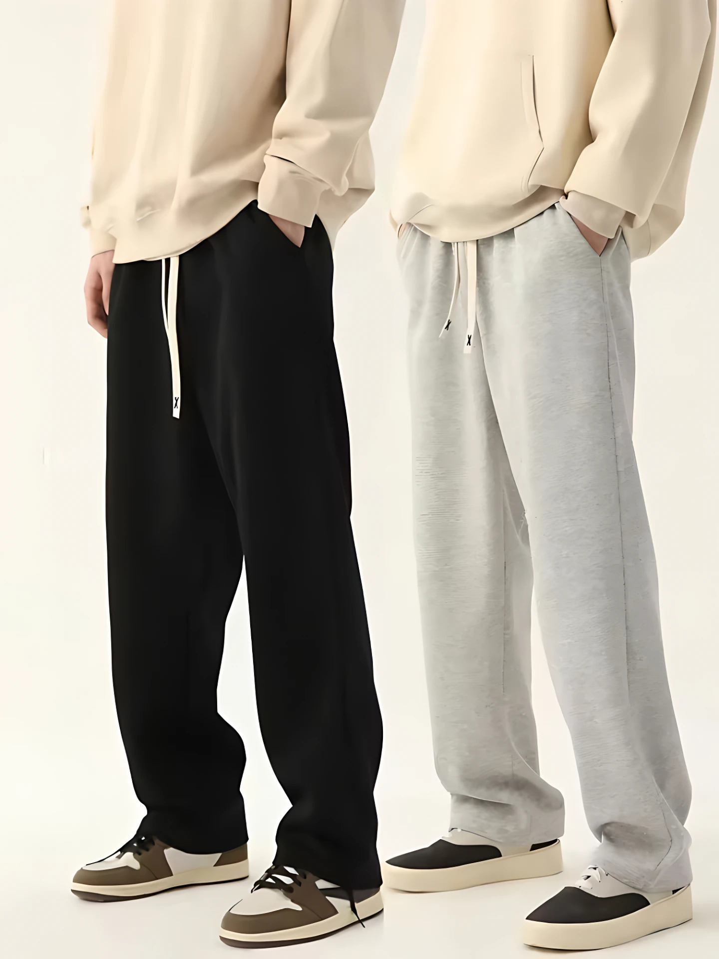 Mens Jogging Pants Baggy Neutral Breathable Outdoor Fashion n Sweatpants 250729