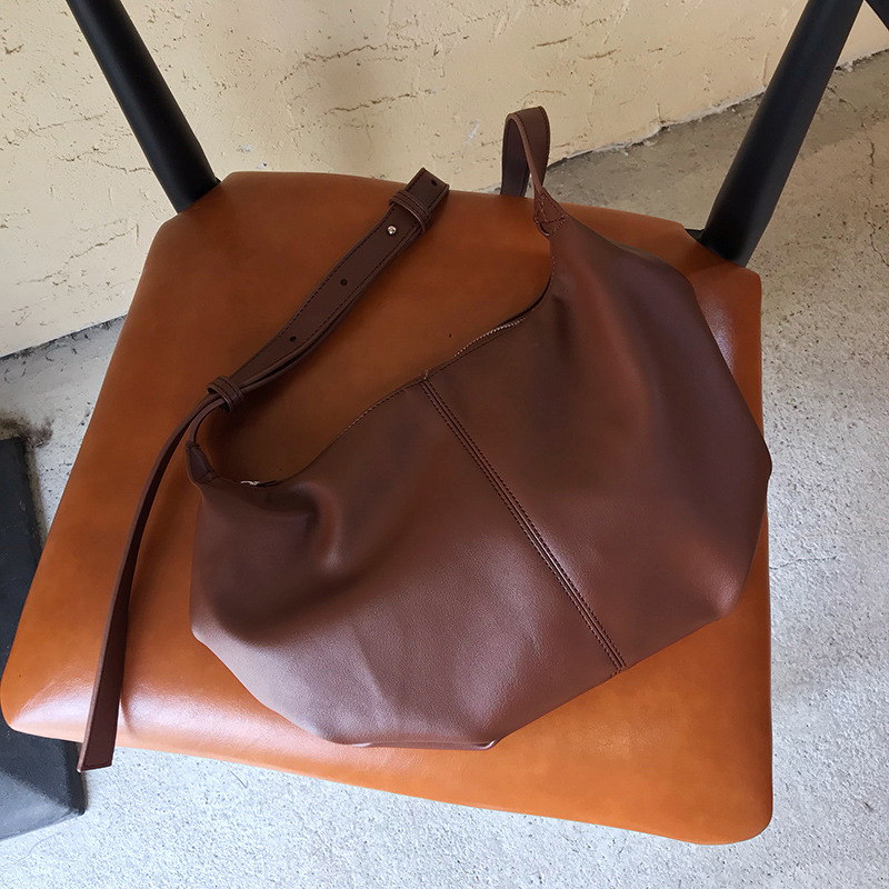 Designer Bag Korean Spring Summer New Retro Minimalist Luxury Bag Pleated Dumpling Bag Ins Women's Bag Trendy Daily Shoulder Bag Crossbody Bag Ho