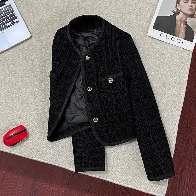 Free shipping designer coat for women Fashionable suit jacket with comfortable and warm texture casual suit