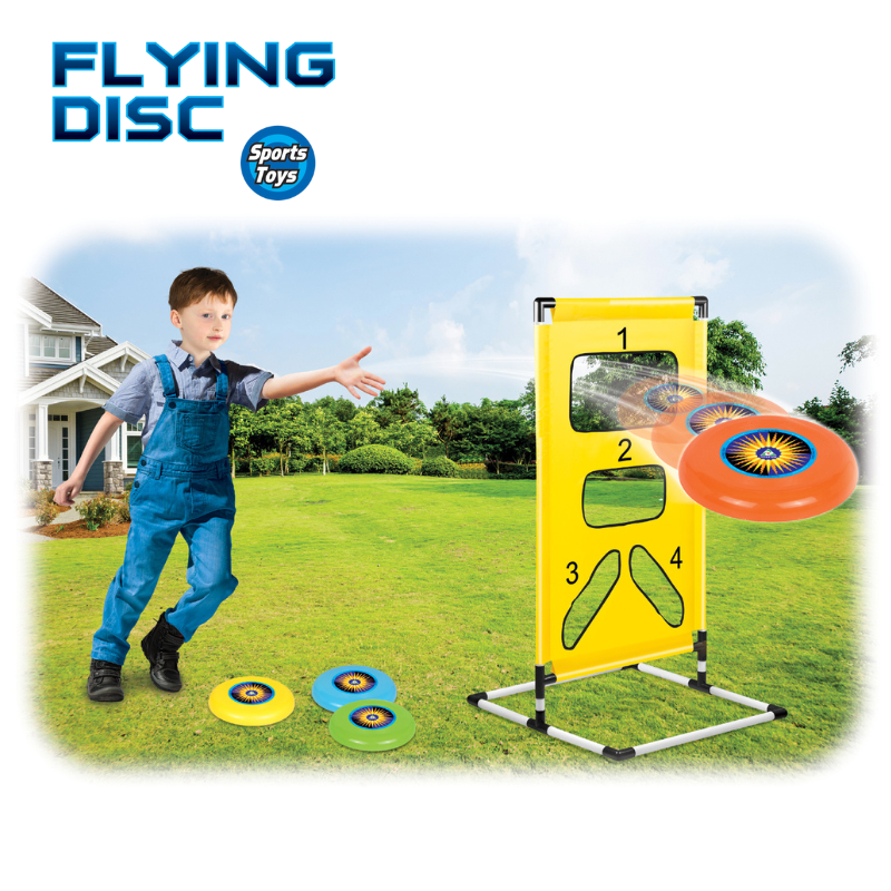 Durable Frisbee Rack for Flying Disc Games - Portable Sports Storage