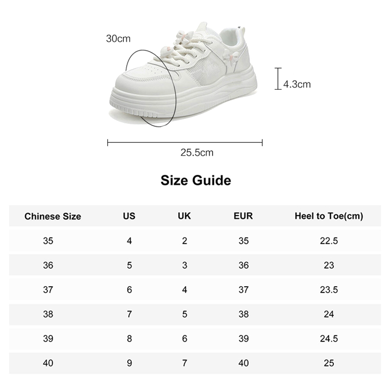 Mulinsen white shoes women's 2025 summer new style popular all-match sports thick-soled shoes women's casual 0308A