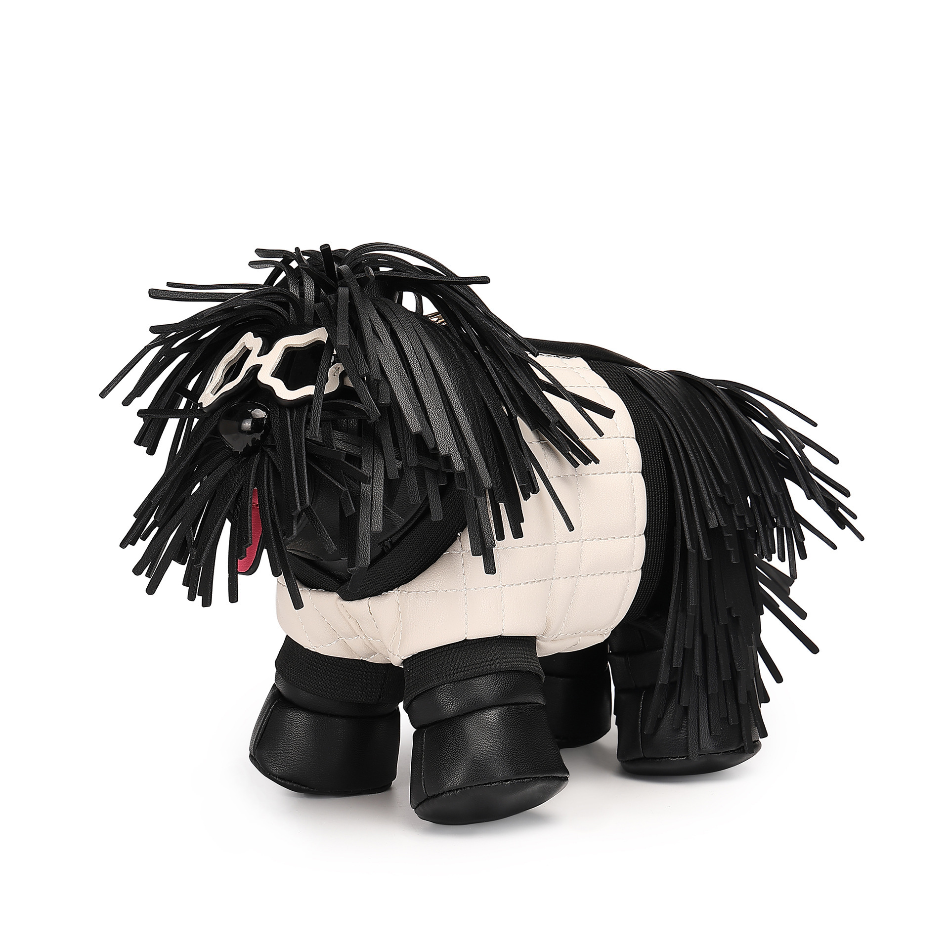 New Fashion Creative Cute Tassel Chow Puppy Single Shoulder Crossbody Quirky Personality Trendy Women's Bag ddmymoon