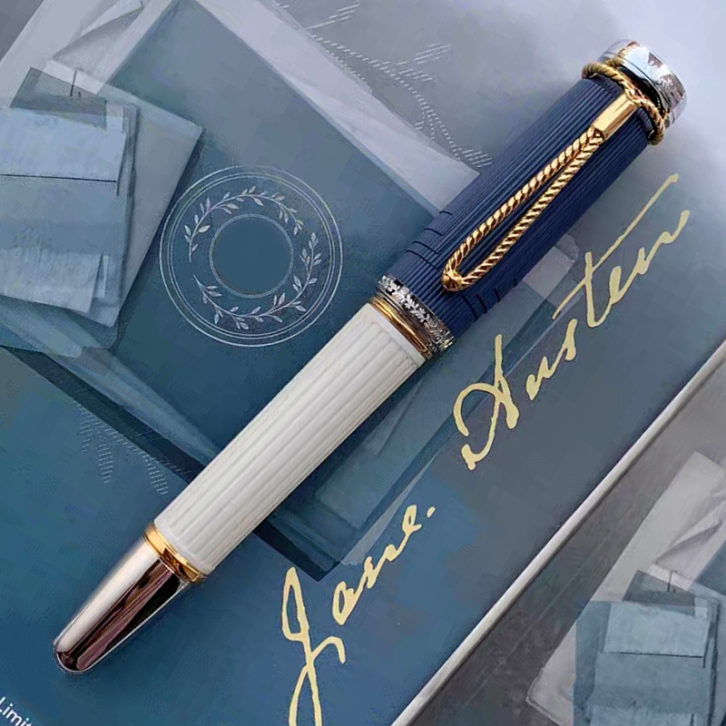 Limited Edition Writers Jane Austen AAA Ballpoint Rollerball Pens Unique Design Luxury Office Writing Piston Filling Ink Pens