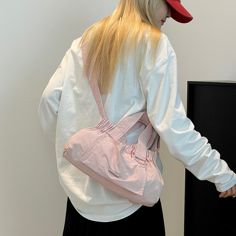 Colorful Fox New Korean Style Niche Design Handbag Shoulder Crossbody Women's Bag Lightweight Casual Foldable ddmymoon