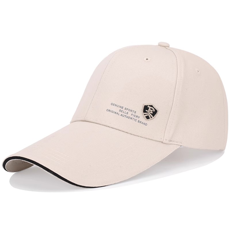 Cap F Logo Baseball Cap - Adjustable Embroidered Sports Hat, 100% Cotton Snapback for Men Women, Outdoor Streetwear & Daily Use (Multiple Colors)