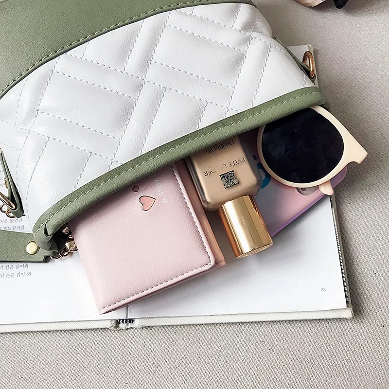 Crossbody Bag bucket bag Handbags Purses new Designers bags premium texture Fashion Popular shoulder bag Plaid chain All-match