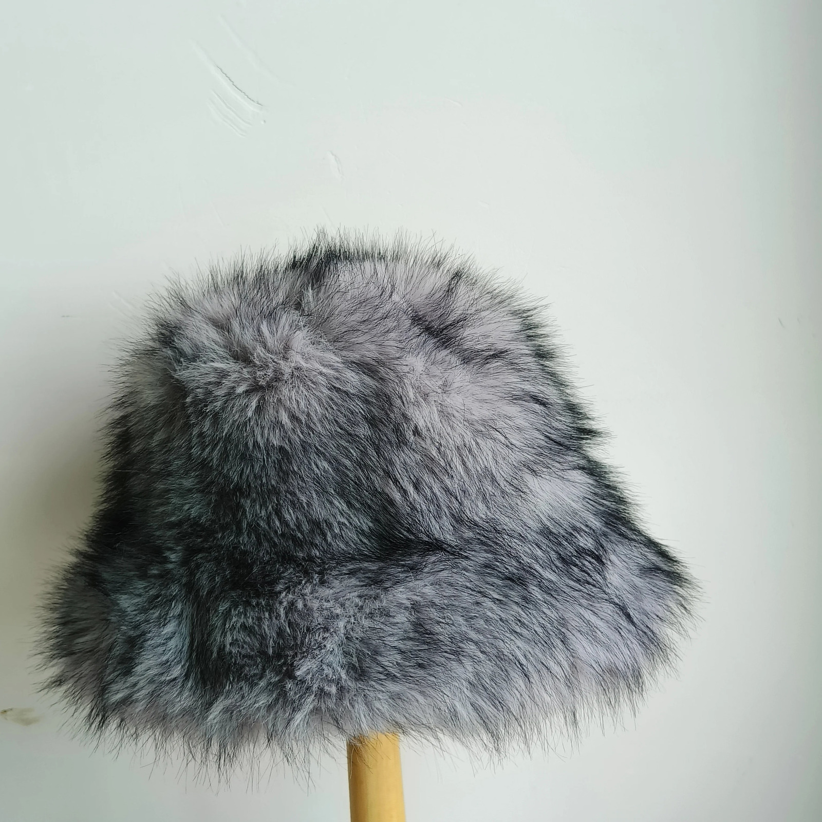 Hat Women Winter Plush Thickened Cold-proof Fisherman Hats Girls Ear Protection Fluffy Faux Fur Warm Fur Bucket Hats Panama Hat 250724