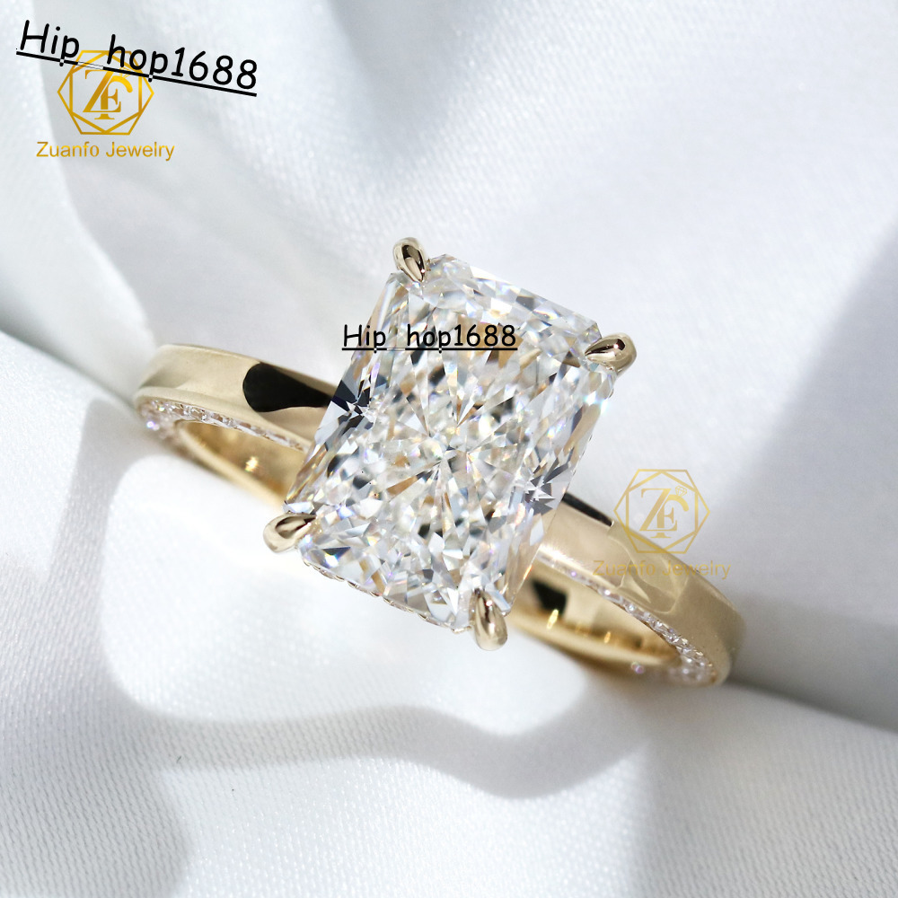 Lab Grown Synthetic Diamond Ring for Special Occasions Jewelry Piece Highlighting Unique Diamond Ring