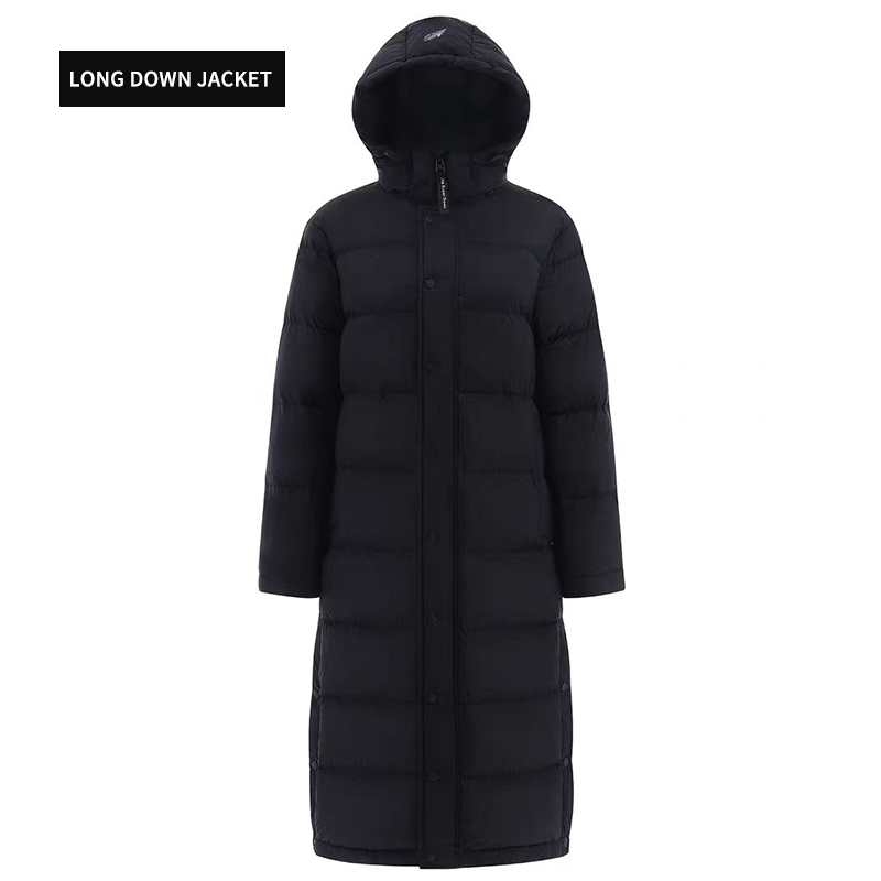 Women's Long Down Coat for Winter - Warmth & Style