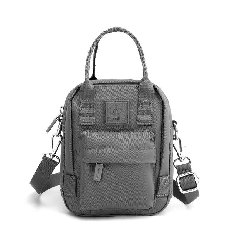 Women's Fashion Korean Style Trendy Personality Simple Phone Water-Resistant Nylon Crossbody Bag ddmymoon