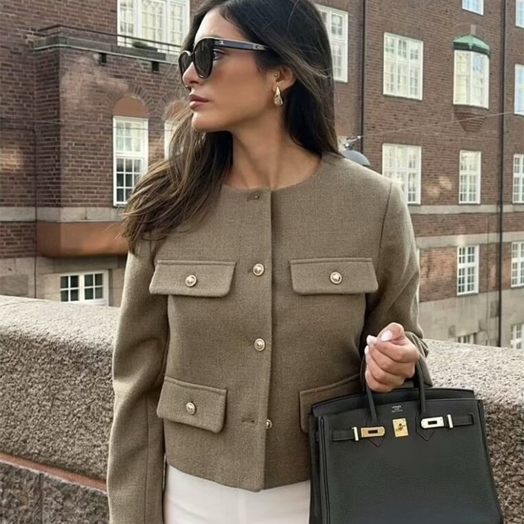 hot Free shipping designer coat for women Minimalist suit jacket with artistic sense personalized casual fashion jacket