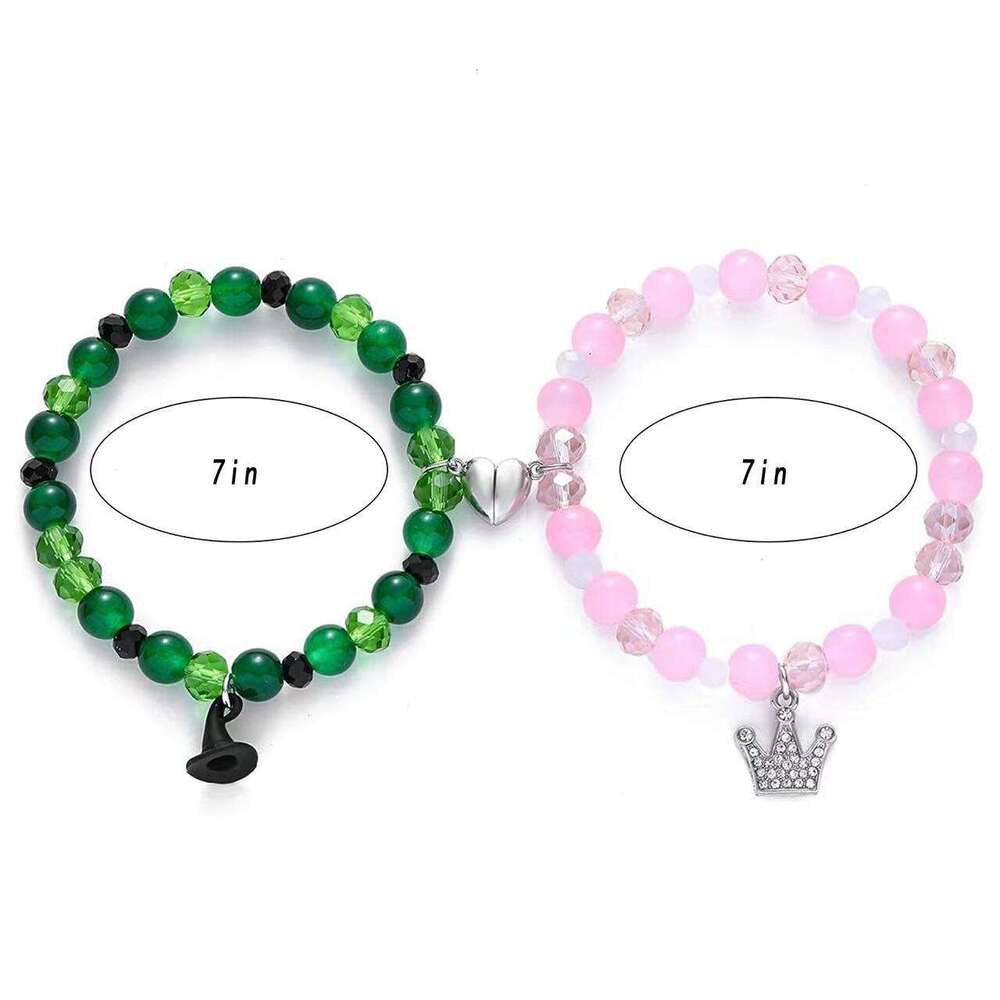 Hot New Valentine's Day Elphaba Galinda Inspired Movie Friendship Bracelet