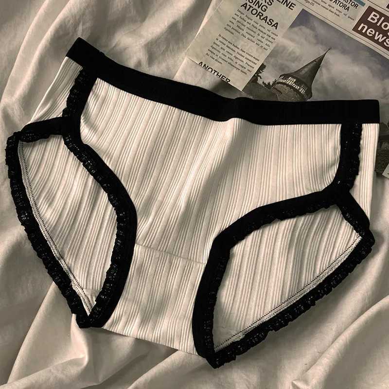 3Pcs/Set Cotton Panties Mid-Waist Women's Underwear Female Breathable Underpants Girls Solid Color Briefs Short Sexy Lingerie 250715