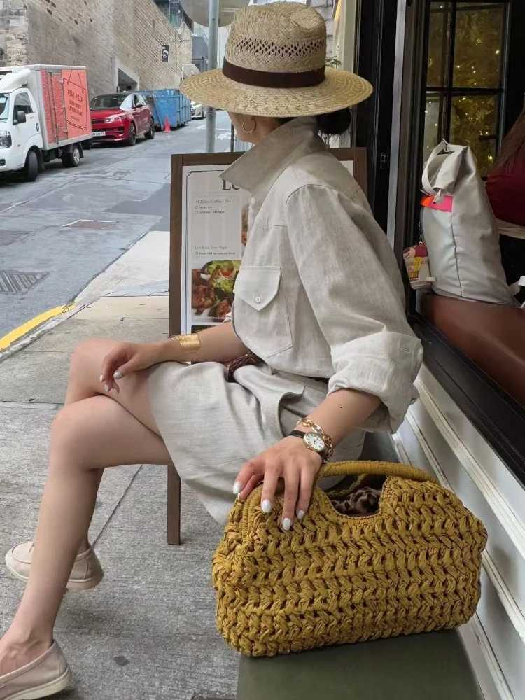 2025 Summer Women Straw Woven Handbags Leisure Boho Weaving Shoulder Bags Crossbody Bags Versatile Rattan Beach Woven Bag Purses Y250729