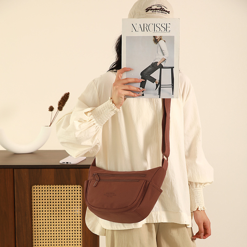 Colorful Fox Multi-Pocket Dumpling Water-Resistant Large Capacity Shoulder Unisex New Outdoor Crossbody Bag ddmymoon