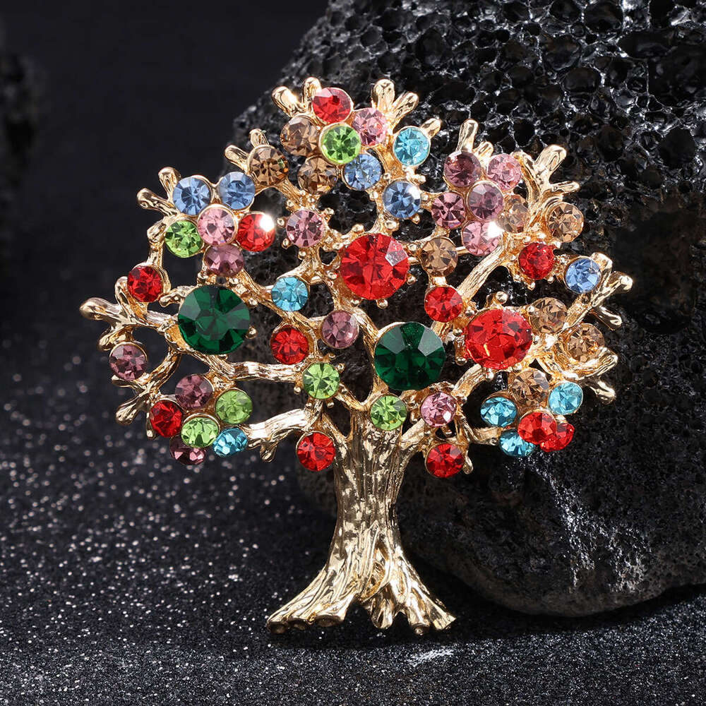 Hot Selling Dia-Studded Multi-Color High-End Creative Animal Personality Design Sense Clothing Accessories Brooch