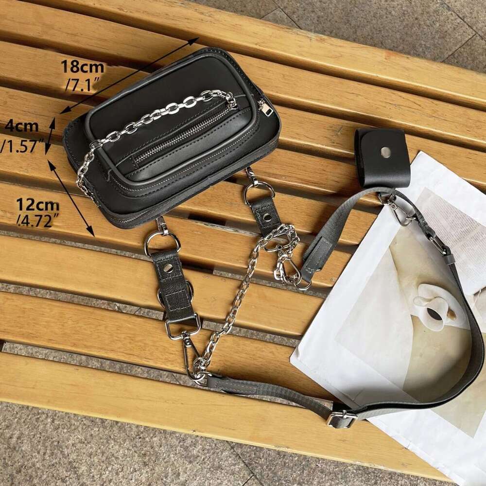 2024 New Fashion Trend Versatile Chain Small Accessory Niche Design Single Shoulder Crossbody Women's Bag