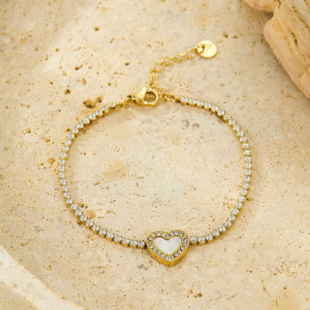 Non-Fading Light High-End Feel Stainless for Women Exquisite Small Jewelry Titanium Steel Bracelet