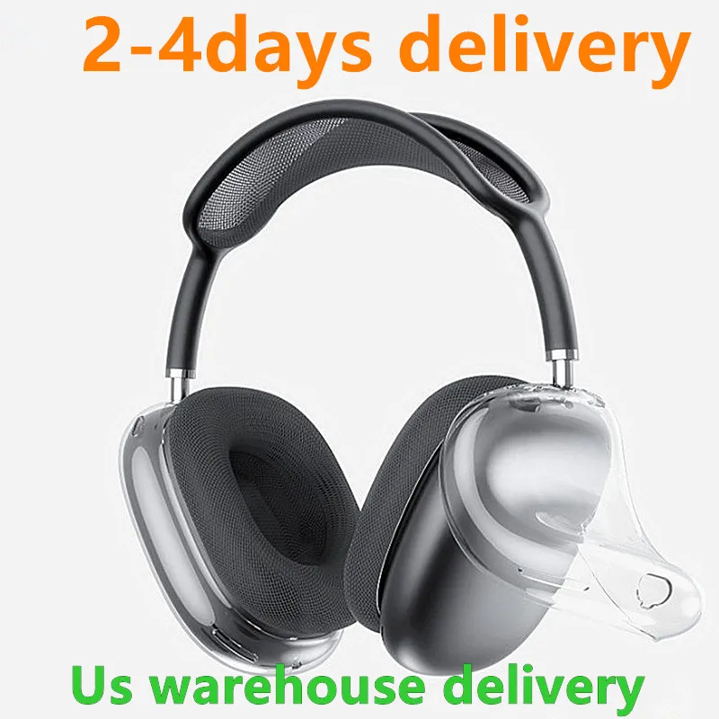 B1 MAX Top ANC Metal Pro max air pro 2 3 4 Headband Headset Accessories Transparent Solid Silicone Waterproof Protective Case Air Maxs Headset Protective Case