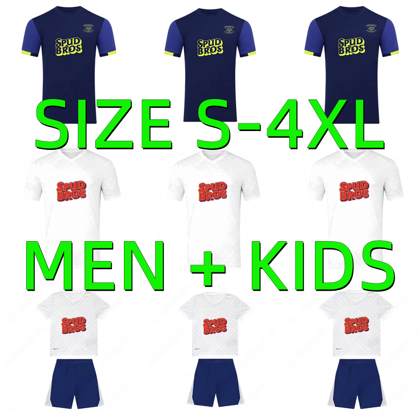25 26 Prestons North End Home Soccer Jerseys 2025 2026 Trikot GREENWOOD RIIS OSMIC EVANS FROKJAER Away Third Football SHIRTS Men Kids kits