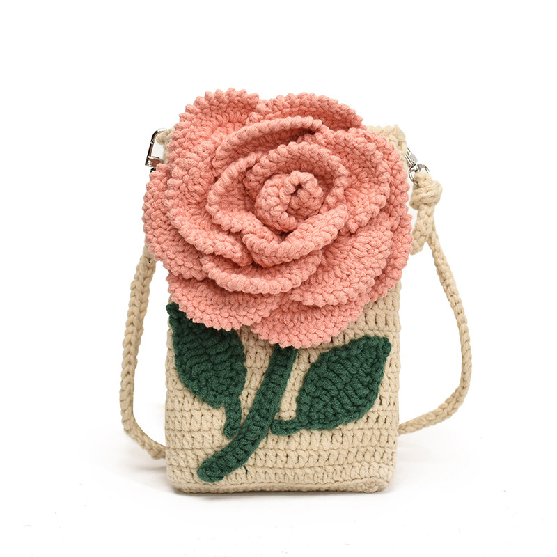 2025 designer's new mobile phone bag for women's casual shoulder bag