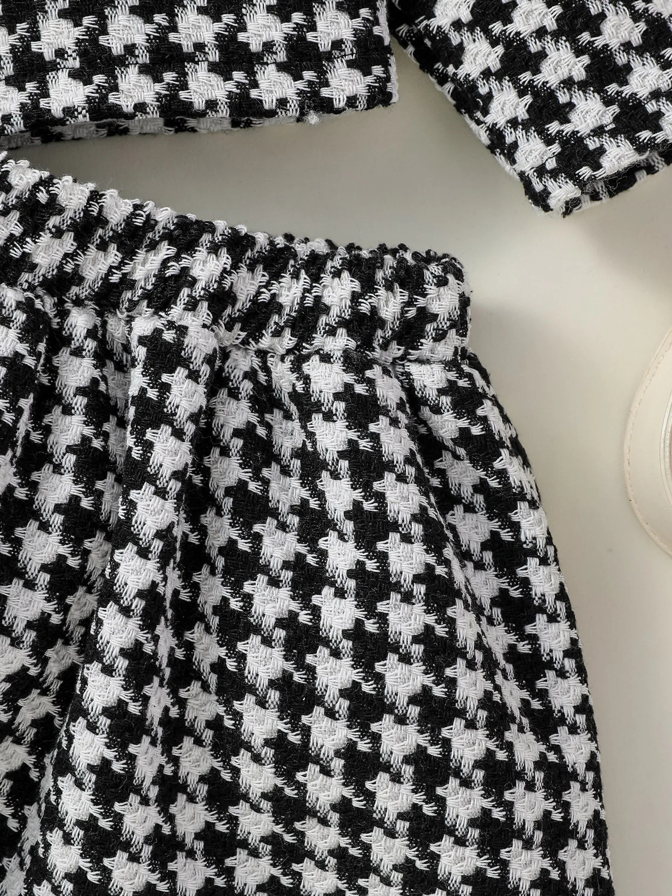 Baby Girls Spring Long Sleeve Plaid Jacket and Skirt Fashion Korean Suit Kids Outfits Two Piece Skirt Set 6M-3Y 250729