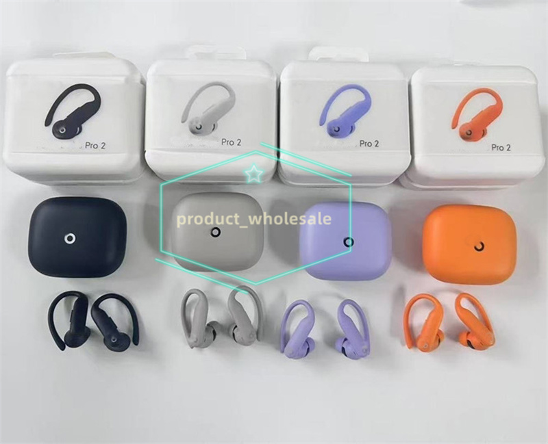 TWS Powerbeat Pro 2 Power Beat Wireless Headphone Ear Hook EarBuds Bluetooth Earphone Noise ANC Reduction Stereo Sound Headset for Apple iPhone 17 16 15 14 13 12 Pro Max