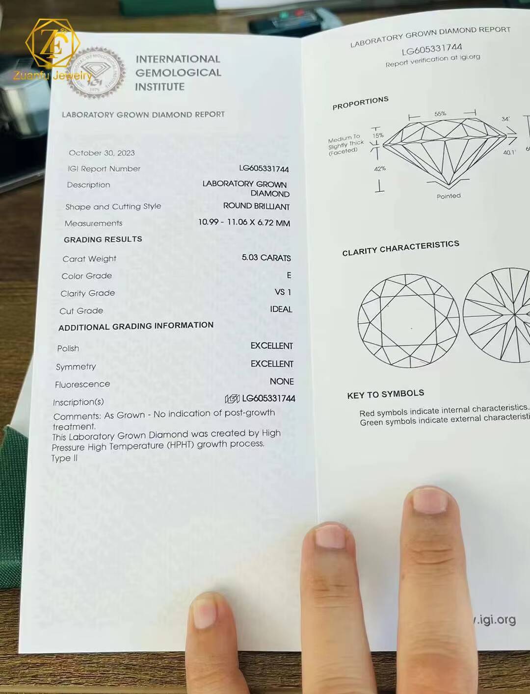 Factory Custom Jewelry CVD HPHT 14K 18K White Gold 2.0CT Circular Lab Grown Diamond Wedding Engagement Rings for Women