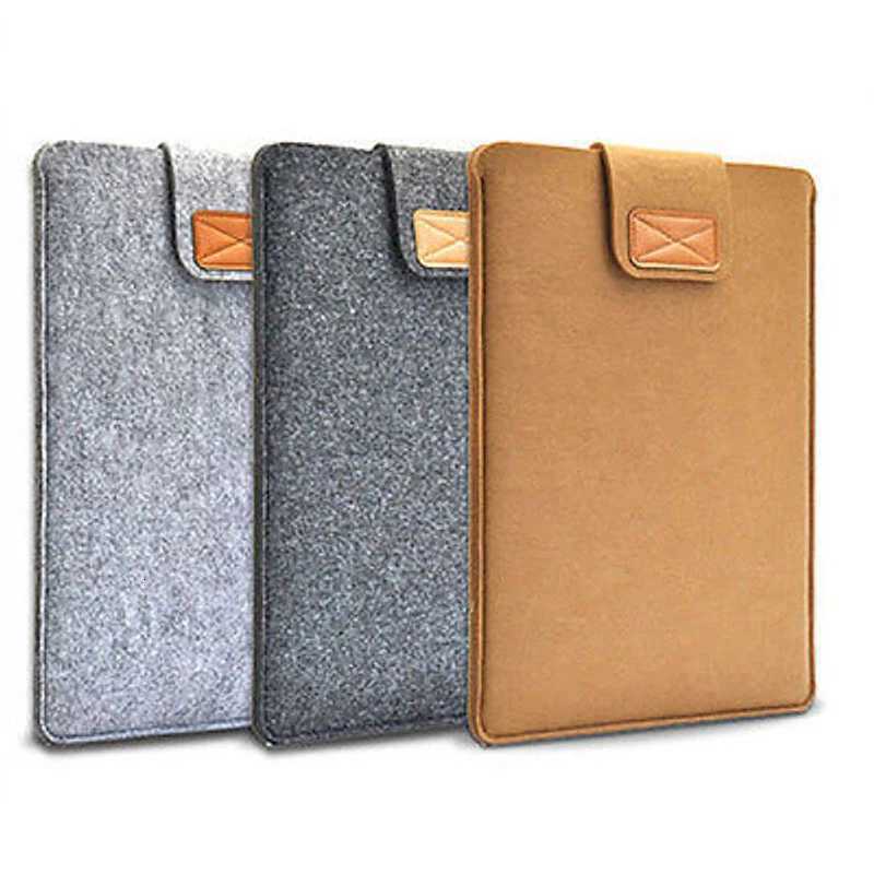 Laptop Bag Protecti Case Tablet Storage Bag E-Books Case Pouch Sle For 11 13 15 Inch iPad Air Pro Book Pro Air 13.3 13.6 y250730