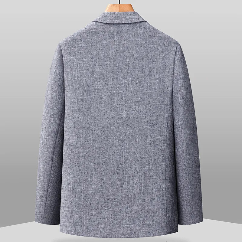 Blazer Summer Mens Fashion Gentleman Korean Version Trendy Performance Banquet Host Casual Ice Silk Sunprotective Clothing 250724