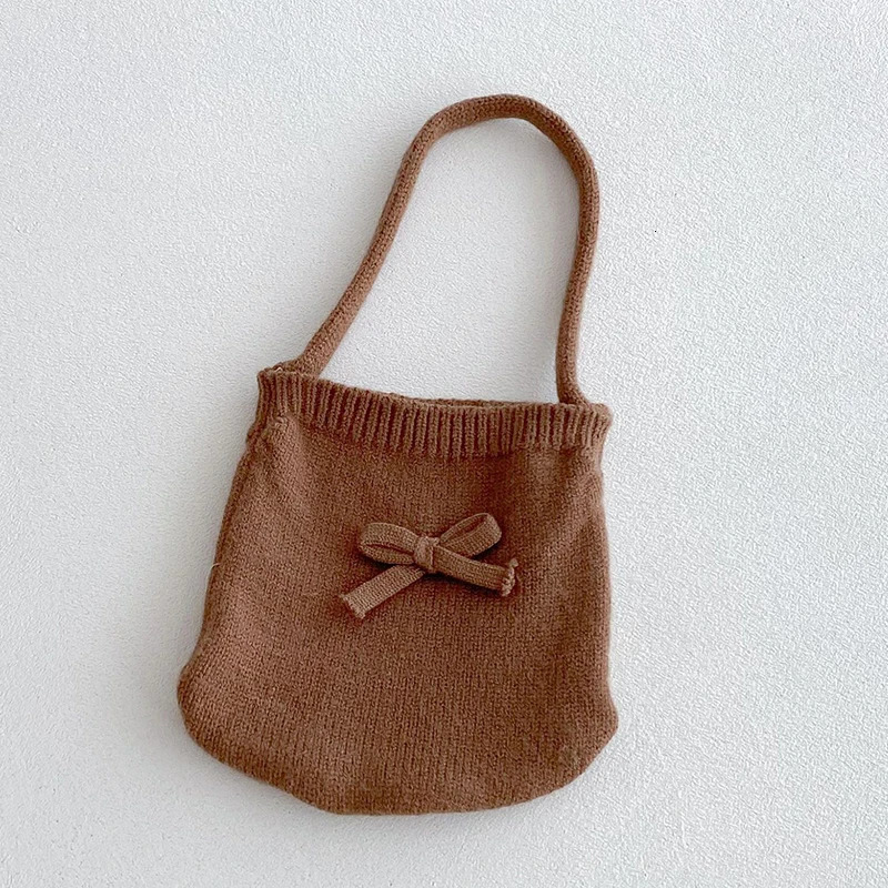 0-24M Baby Girls Knit Suit Fashion Baby Girls Clothing Sets Bow Knit SweaterBell-Bottoms Suit 2PCS Infant Girls Knit Tracksuits 250729